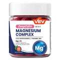 VEV Deepcalm 14-In-1 Dietary Magnesium Supplement Gummies, with Ashwagandha, L-Theanine, D3, Zinc & Supports Calming Blended Vitamins and Minerals, Chewable Dietary Supplement, 90-Count