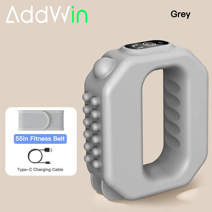 ADDWIN 2026 New Fascia Ring R10 Mini Muscle Recovery Fascia Device Upgraded Adjustable Strap Fits up to 55In Waist, Cordless Rechargeable, Designed for Waist & Back Muscle Recovery Portable Massager Parents Gift Summervibes