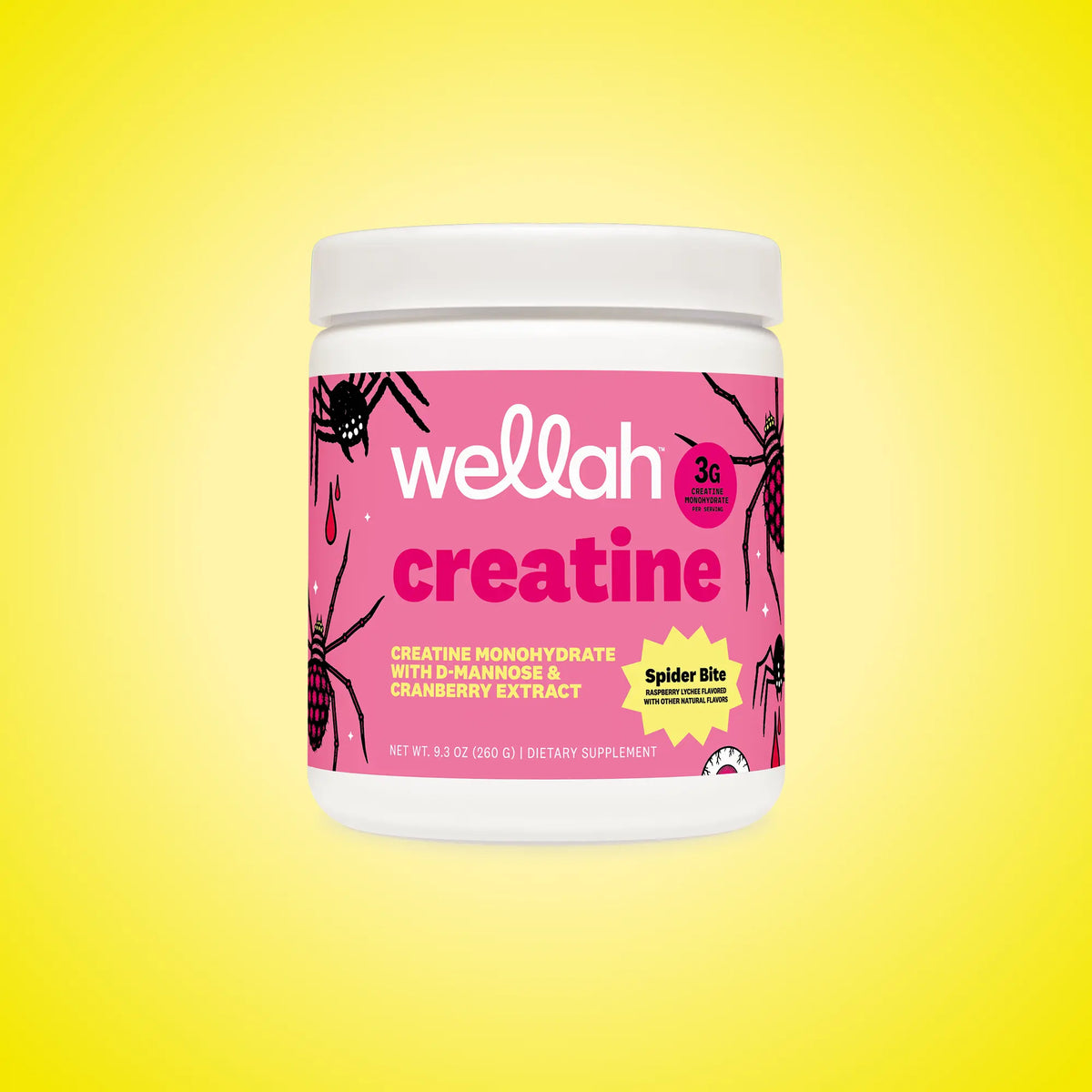 Wellah Nutrition Creatine Monohydrate | 50 Servings | 3G Creatine | 