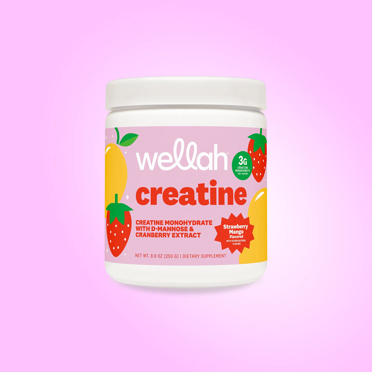Wellah Nutrition Creatine Monohydrate | 50 Servings | 3G Creatine | 