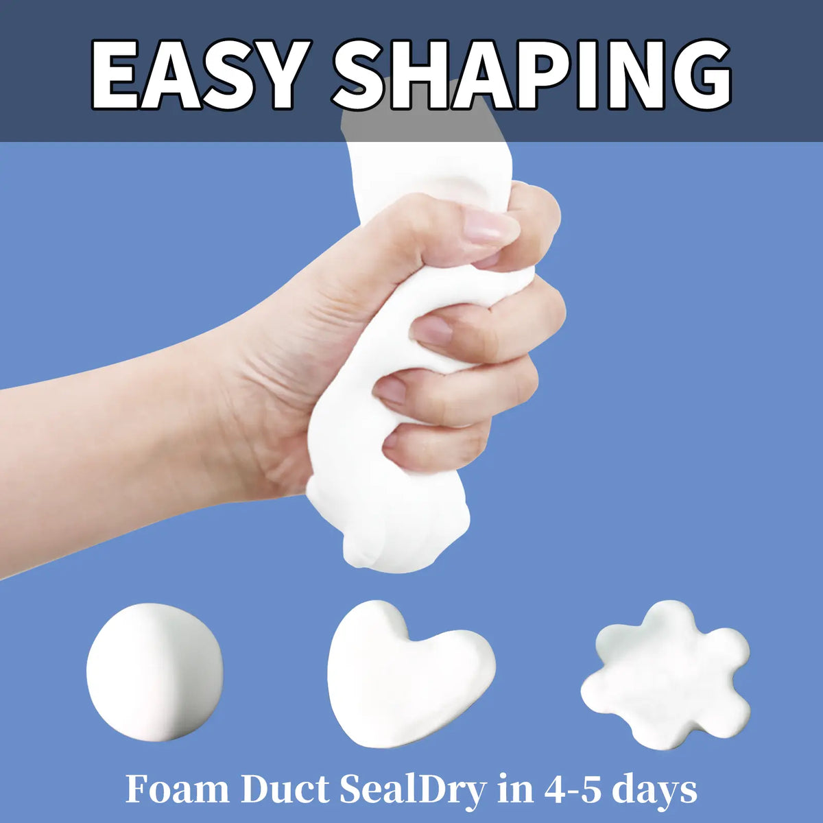 SOPAMI 10/20PCS Eco-Friendly Sticky Sealant Clay, Quick Curing & Strong Adhesion, Waterproof Oil-Resistant Pest Control Sealant for Air Conditioner Holes Wall Cracks Pipes