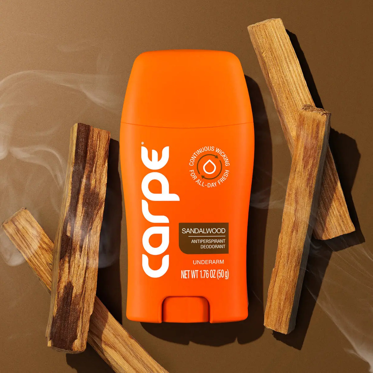Carpe Antiperspirant Deodorant -  Quick-Drying, Non-Greasy Deodorant for Men & Women - No Baking Soda or Parabens