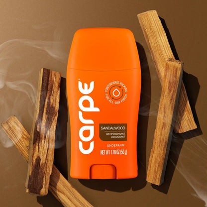 Carpe Antiperspirant Deodorant -  Quick-Drying, Non-Greasy Deodorant for Men & Women - No Baking Soda or Parabens