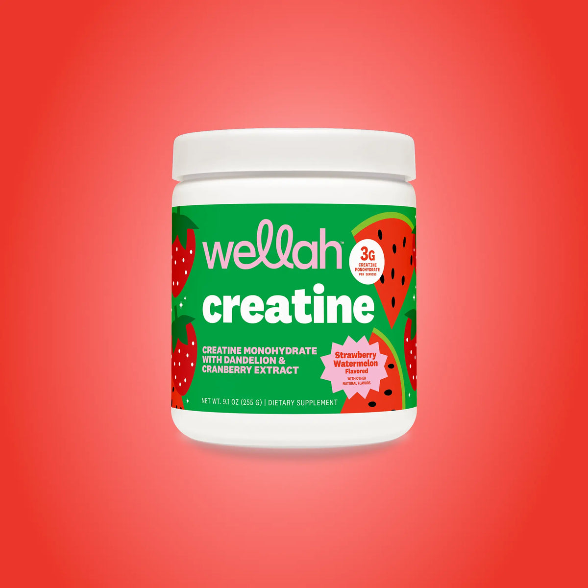 Wellah Nutrition Creatine Monohydrate | 50 Servings | 3G Creatine | 