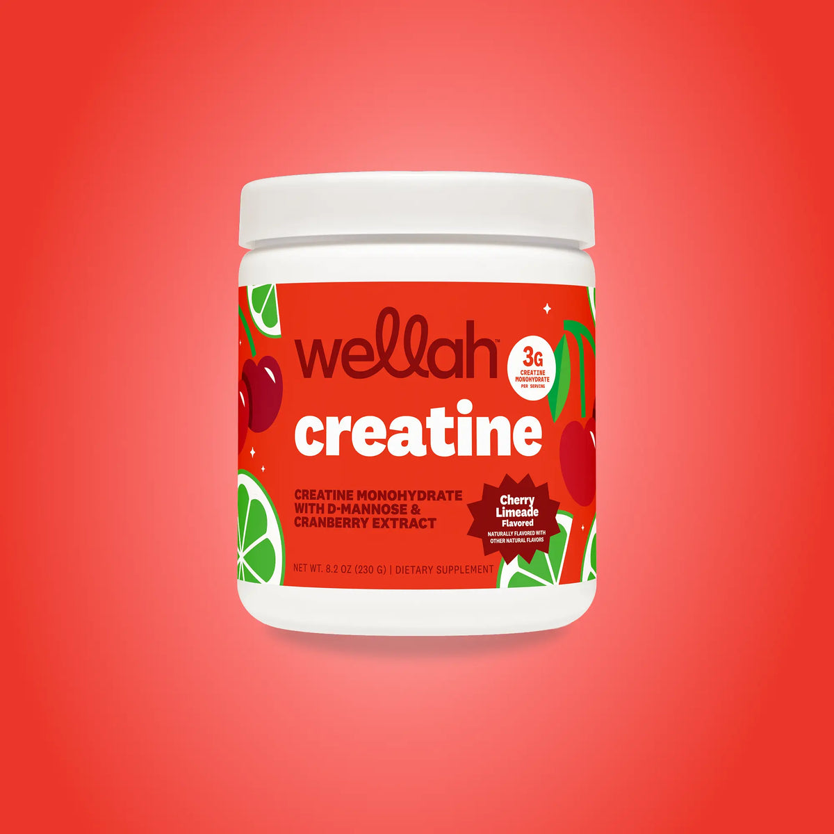 Wellah Nutrition Creatine Monohydrate | 50 Servings | 3G Creatine | 