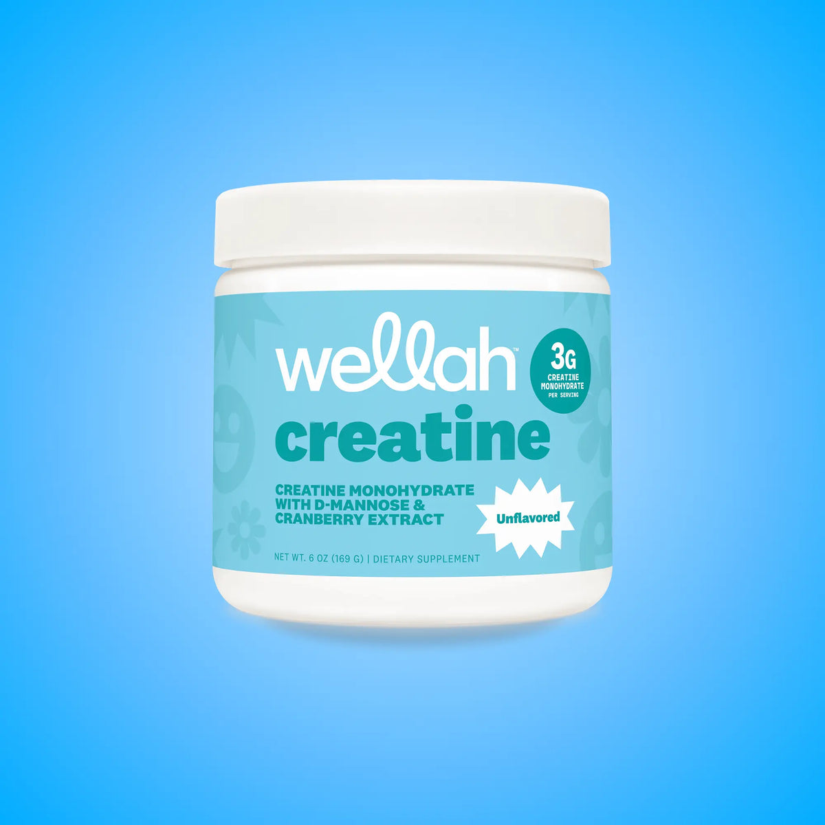 Wellah Nutrition Creatine Monohydrate | 50 Servings | 3G Creatine | 