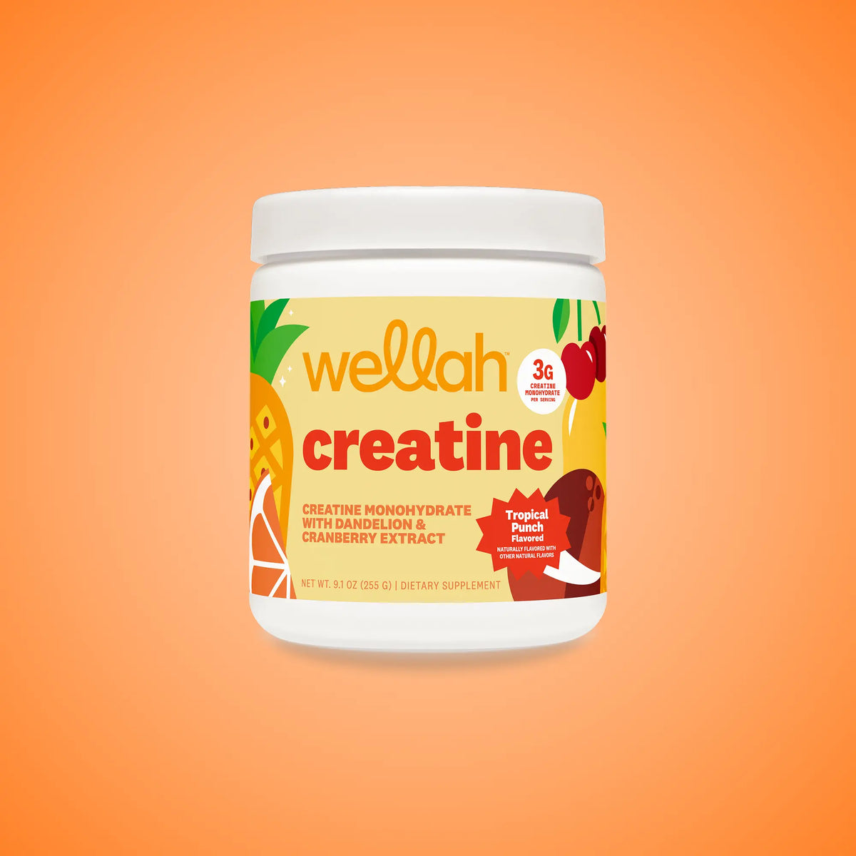 Wellah Nutrition Creatine Monohydrate | 50 Servings | 3G Creatine | 