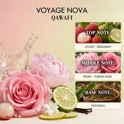 Voyage Nova | Rosey Fruity Floral | Extrait De Parfum 50Ml/100Ml | Long Lasting Luxury Fragrance | Daily Women'S Perfume Alluring Summervibes Sohochic