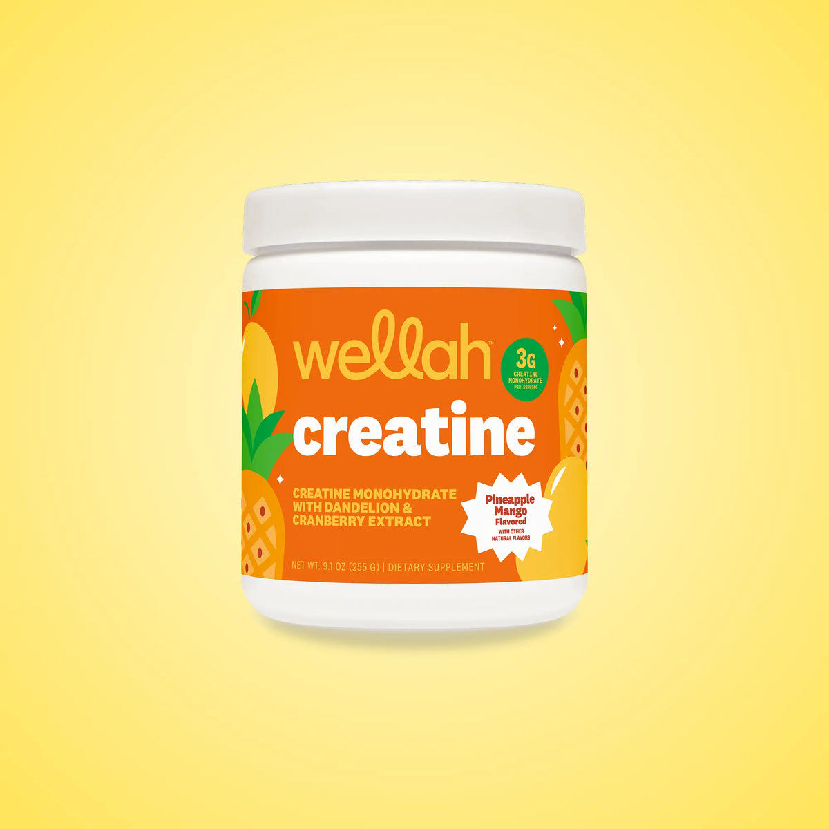 Wellah Nutrition Creatine Monohydrate | 50 Servings | 3G Creatine | 